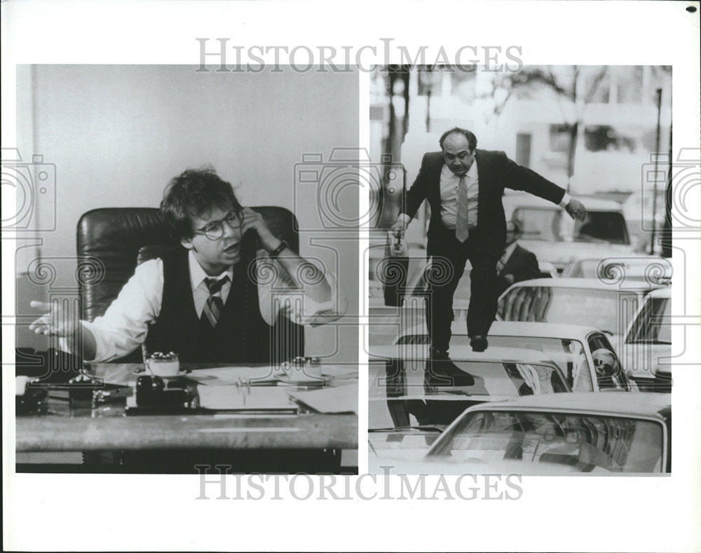 1988 Press Photo Head Office Rick Moranis Danny DeVito - Historic Images