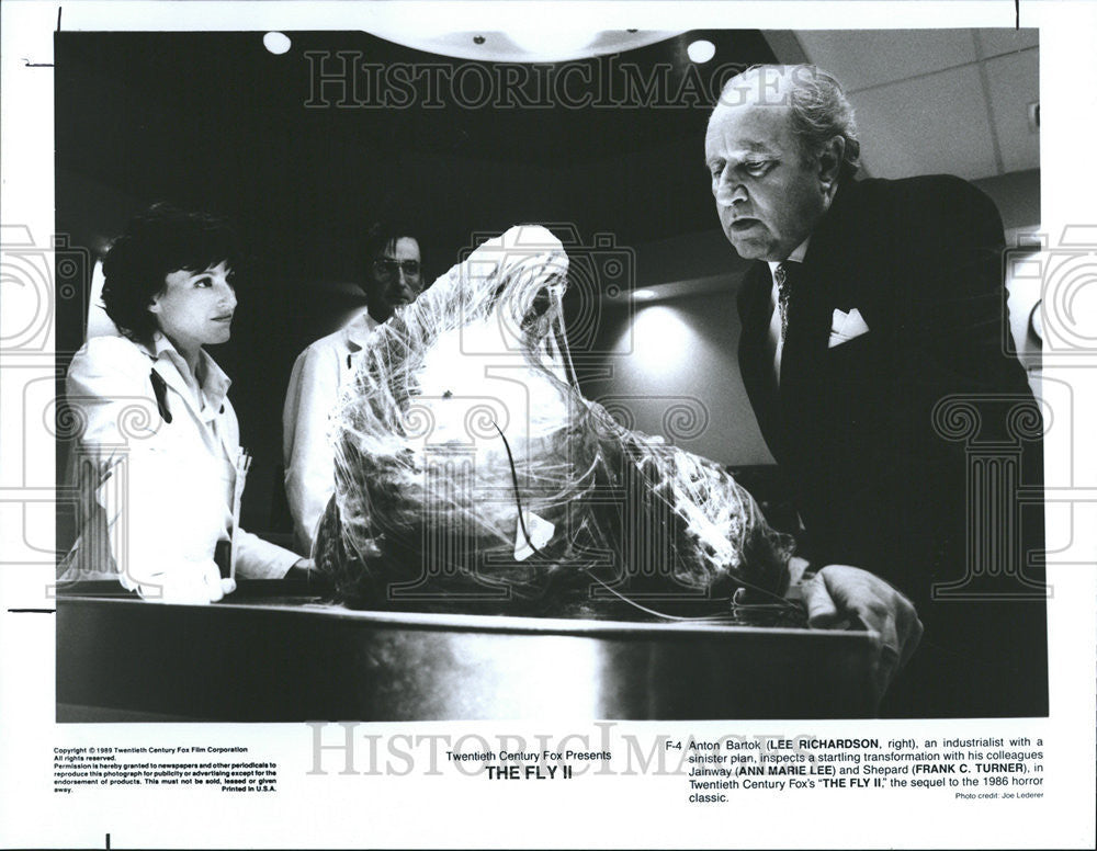 1989 Press Photo Jainway Shepard Anton Bartok FLY II Ann Marie Lee Frank Truner - Historic Images