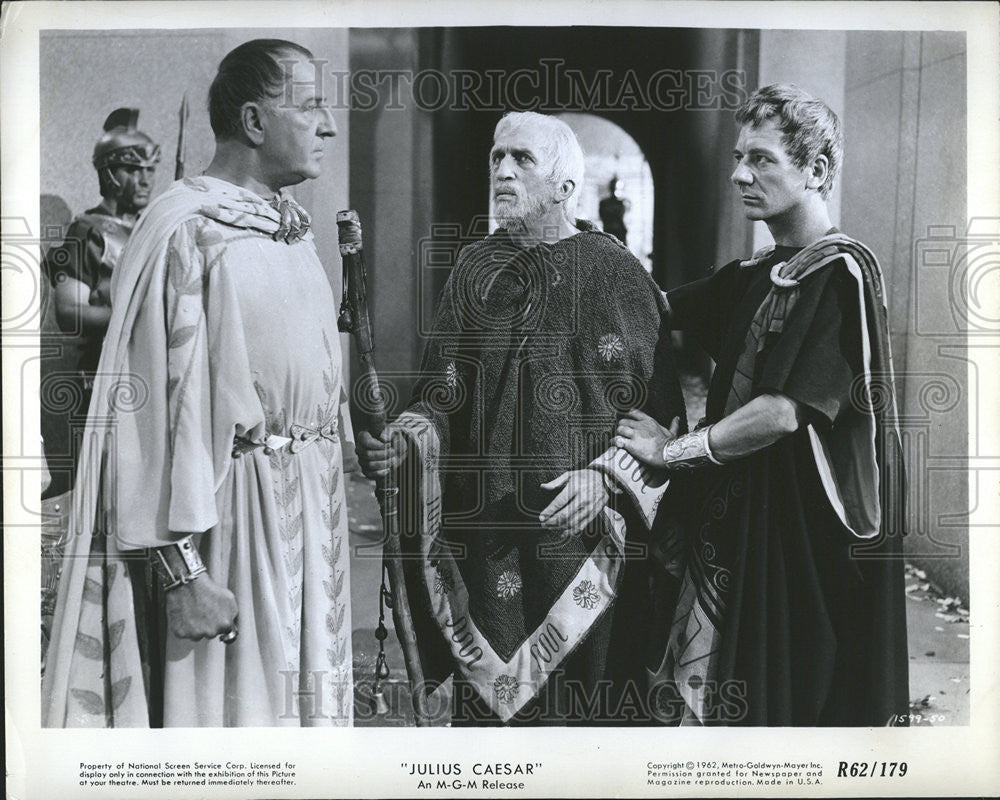 1969 Press Photo A Scene From The Movie &quot;Julius Caesar&quot; - Historic Images