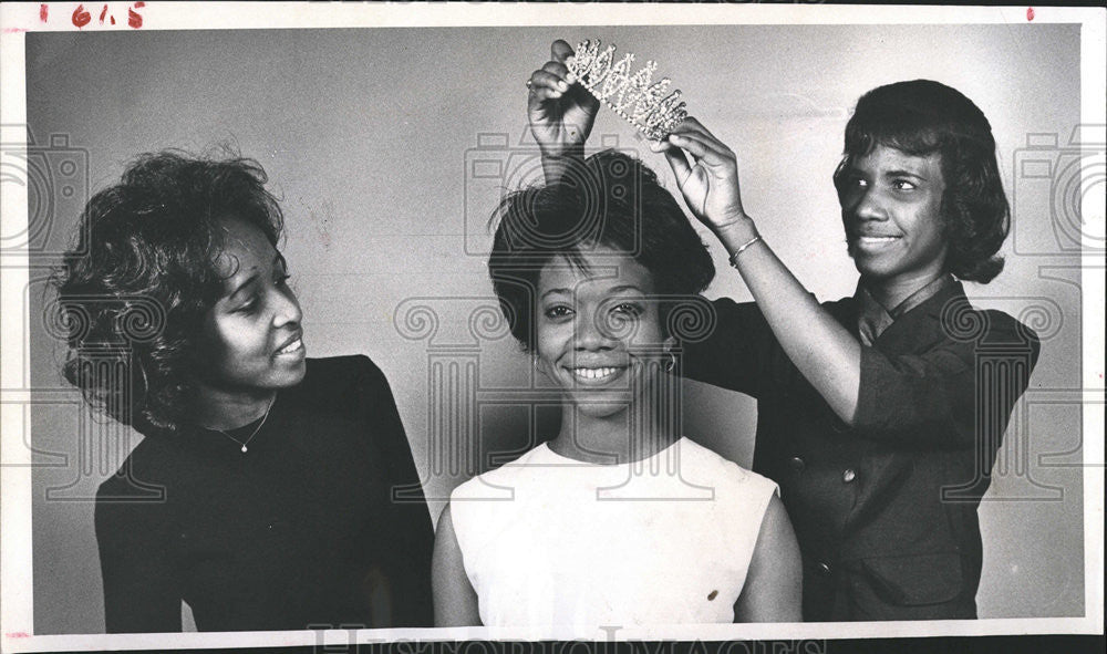 1964 Press Photo Dorothy Dove/College Queen/Gibbs Junior College - Historic Images