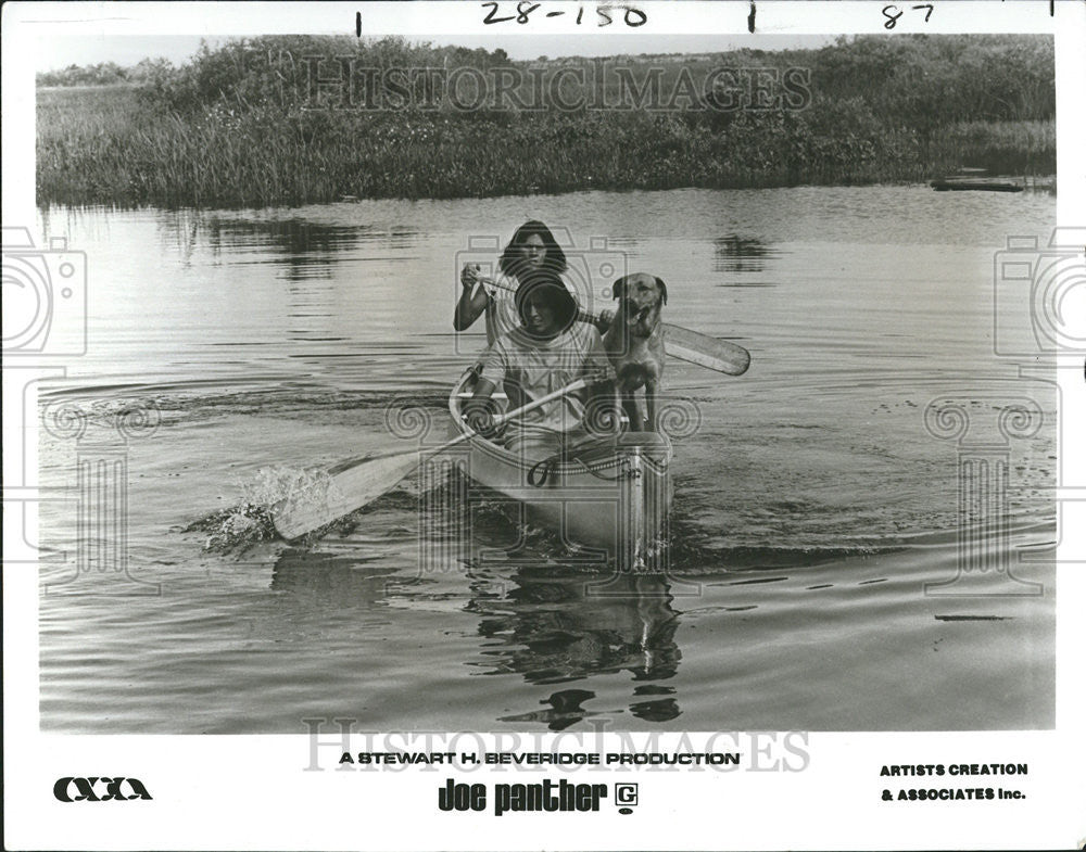 1977 Press Photo Movie, Joe Panther - Historic Images