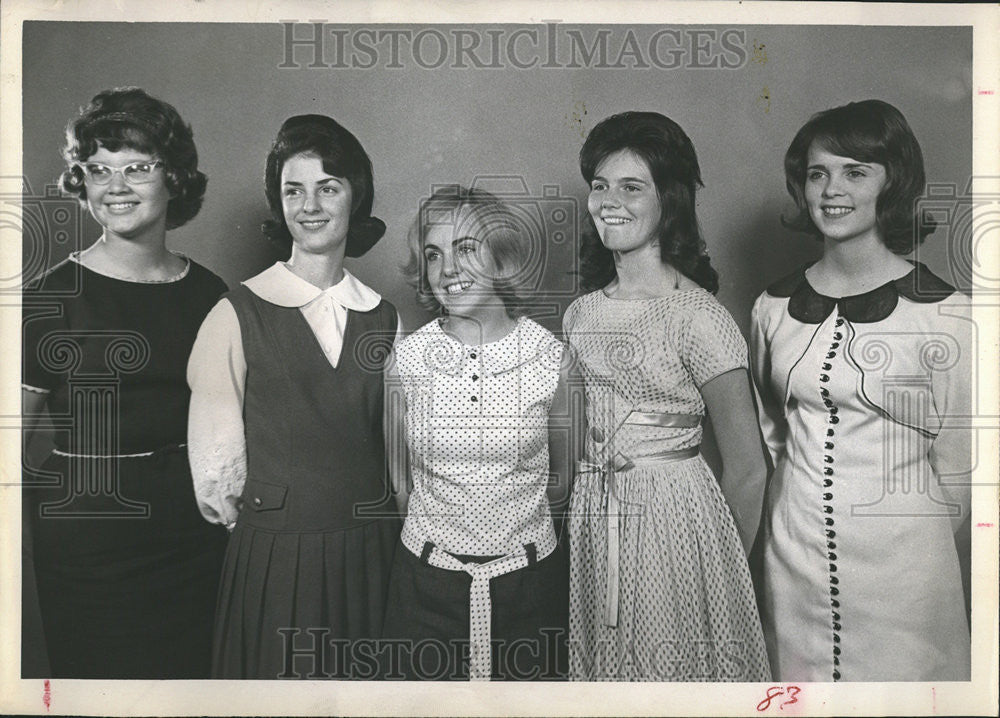 1965 Press Photo Miss American Teen Ager Clearwater May - Historic Images