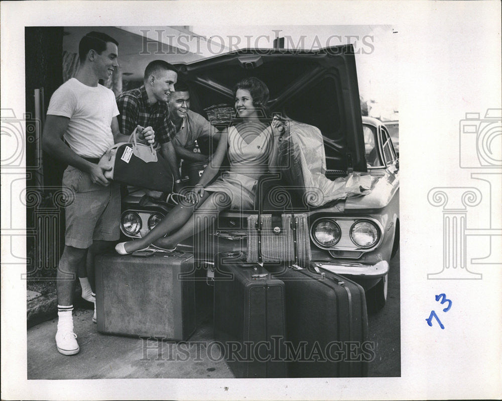 1964 Press Photo Aurand Miss St. Petersburg - Historic Images