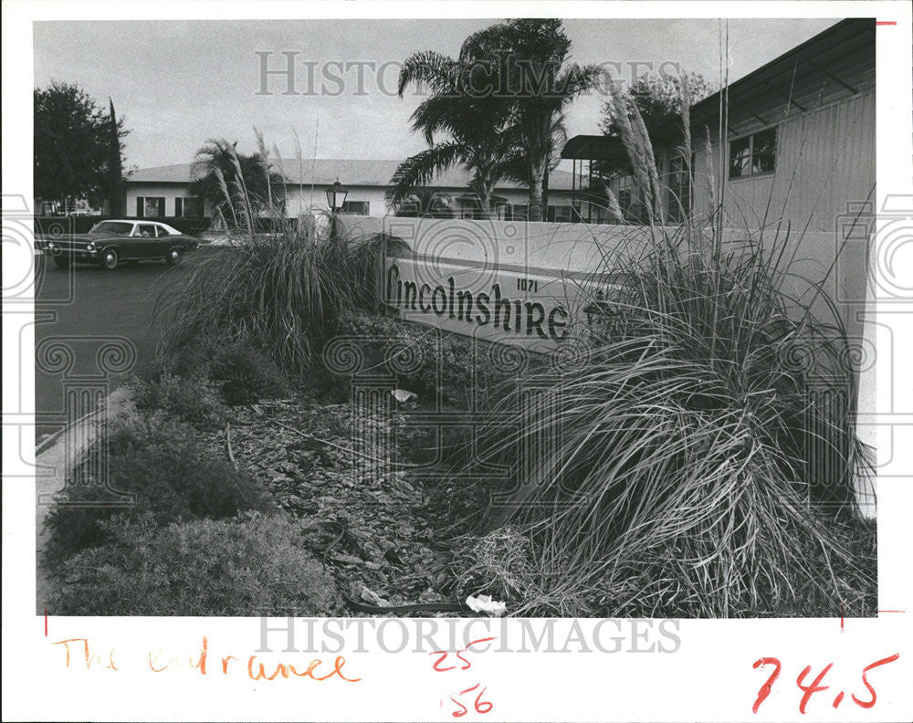 1981 Press Photo Largo&#39;s Lincolnshire Mobile Home Estates - Historic Images