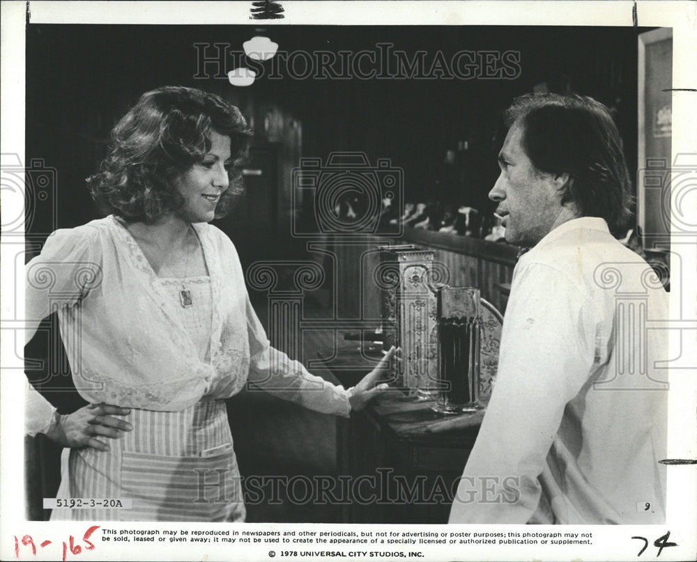 1979 Press Photo Brenda Vaccaro, David Carradine in &quot;Fast Charlie.Moonbeam Rider - Historic Images