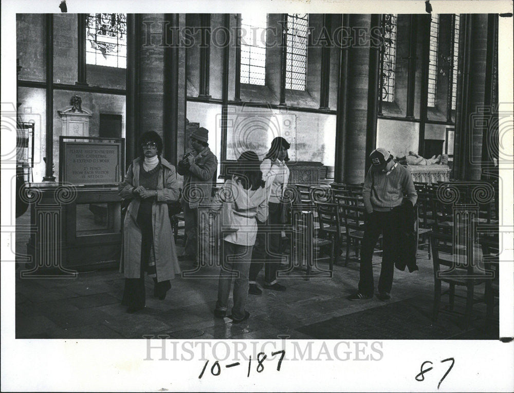 1979 Press Photo Salisbury Cathedral Broughton DeSetto Cady Schmidt - Historic Images