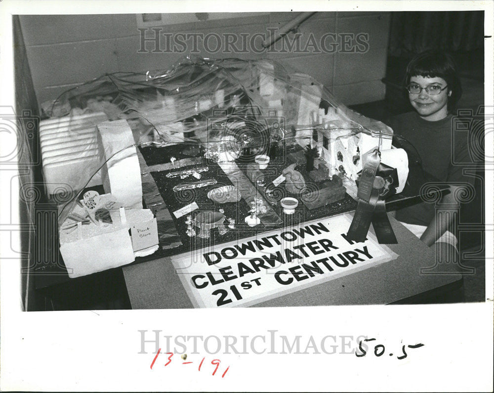 1979 Press Photo Ponce De Leon Best Show Pinellas County Fair Exhibit - Historic Images