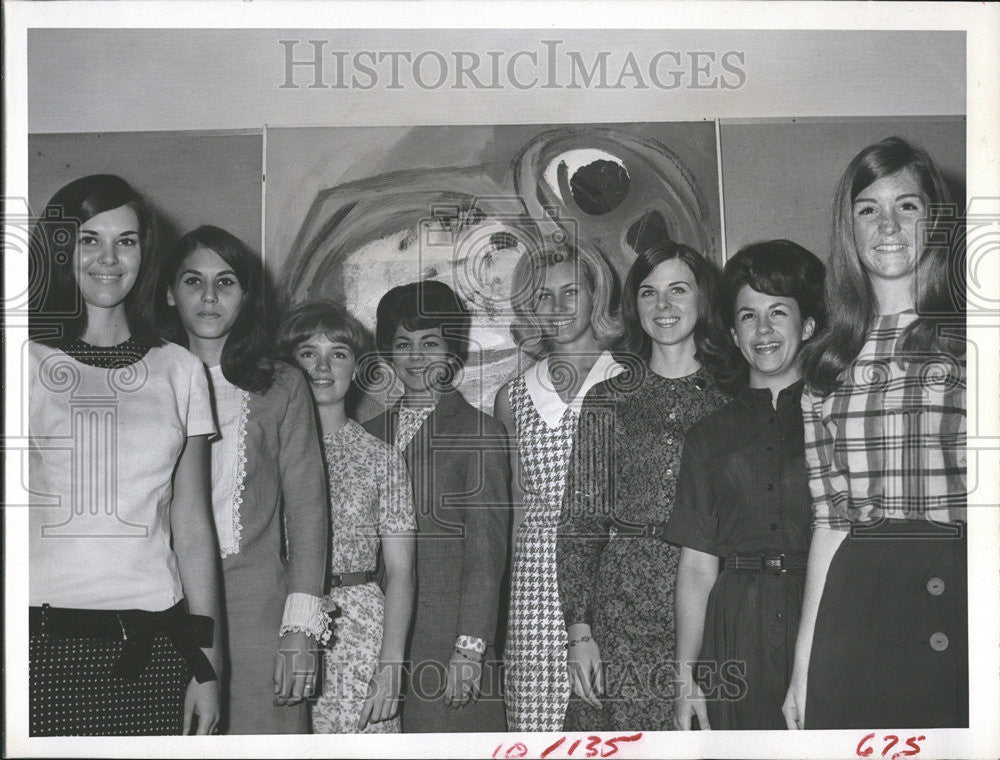 1966 Press Photo Miss Manatee Junior College - Historic Images