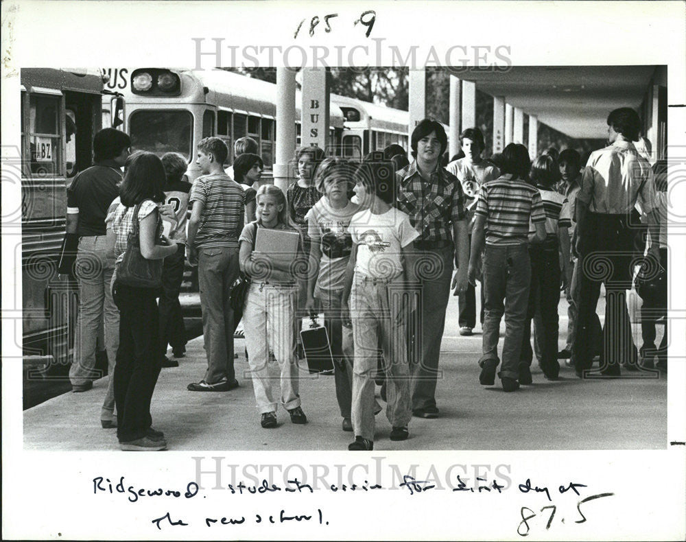 1978 Press Photo Ridgewood Junior High School/Florida - Historic Images