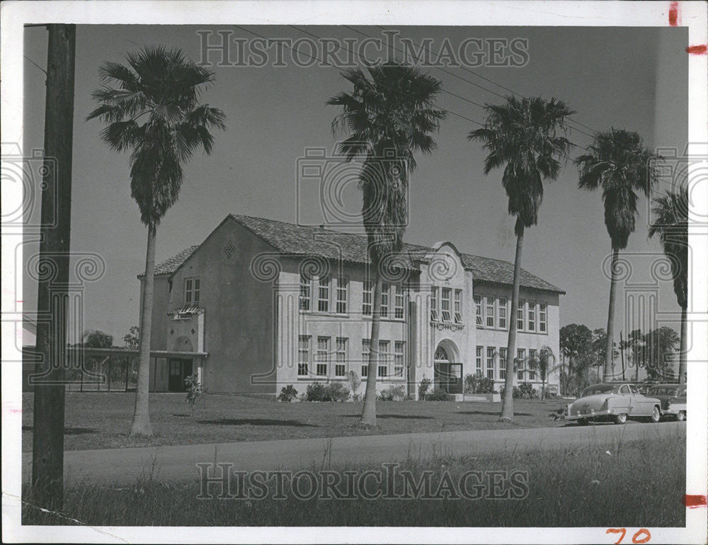 1957 Press Photo Rio Vista School Benefited From The Population Boom Of The 50s - Historic Images