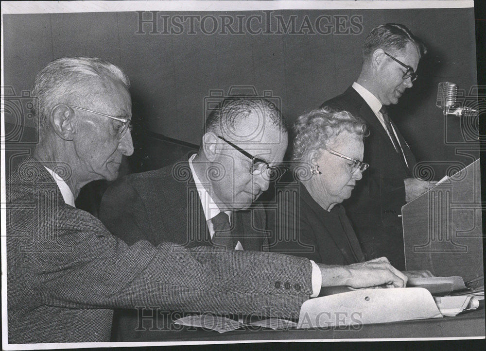 1964 Press Photo Royce Forsyth/President Colorado Federation Of Teachers - Historic Images