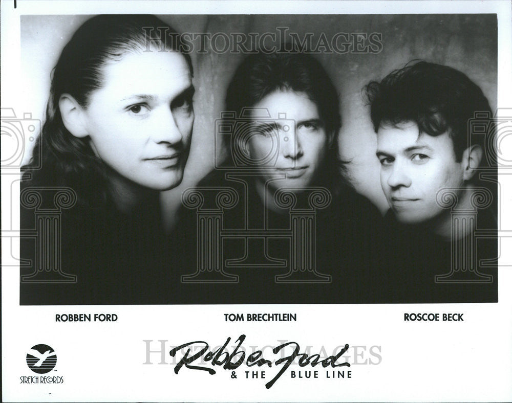 1992 Press Photo Robben Ford Blue Line American Blues Jazz Rock Musicians - Historic Images