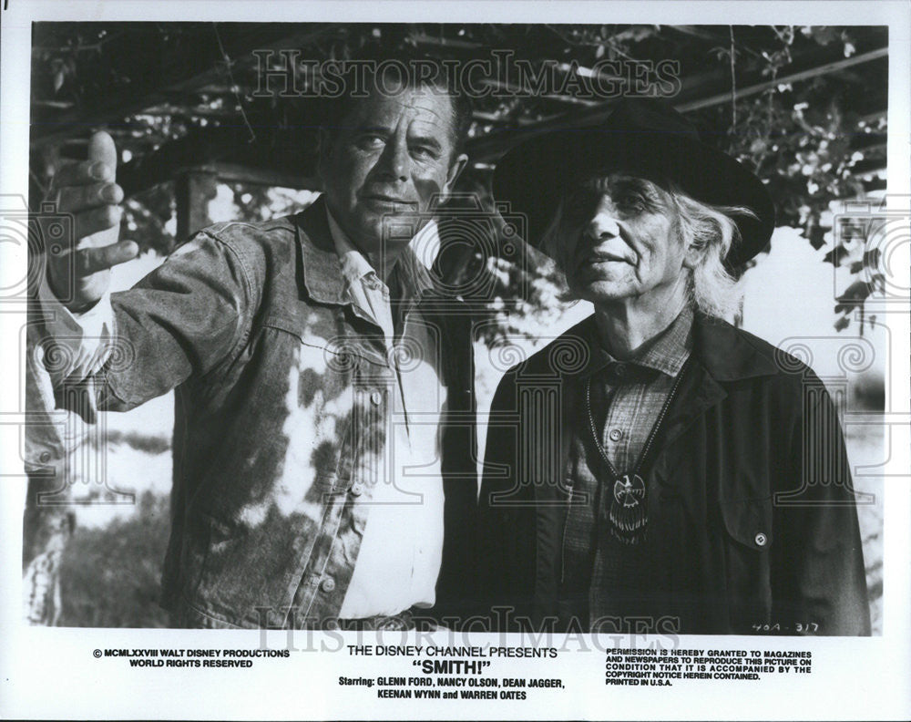 1985 Press Photo Glenn Ford American Film Actor Hollywood Golden Era Career Mich - Historic Images