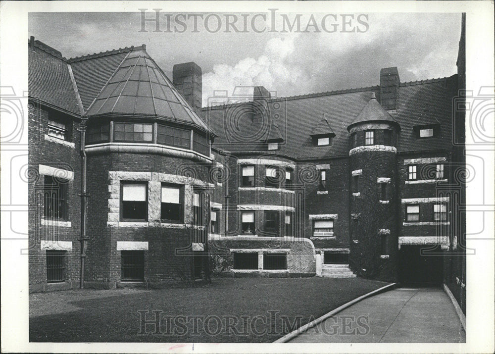 1972 Press Photo John J. Glessner House Museum Chicago Landmark Architecture - Historic Images