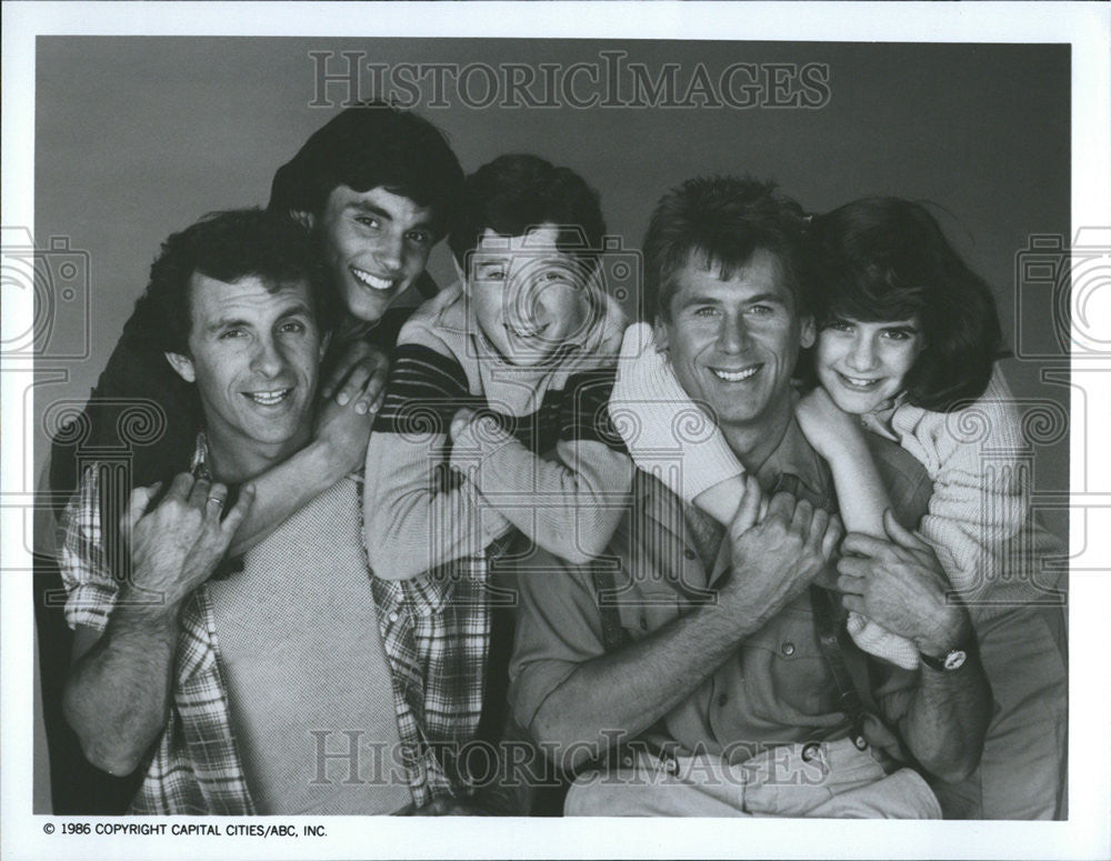 1986 Press Photo Dads American Television Program Fathers Love Children Chicago - Historic Images