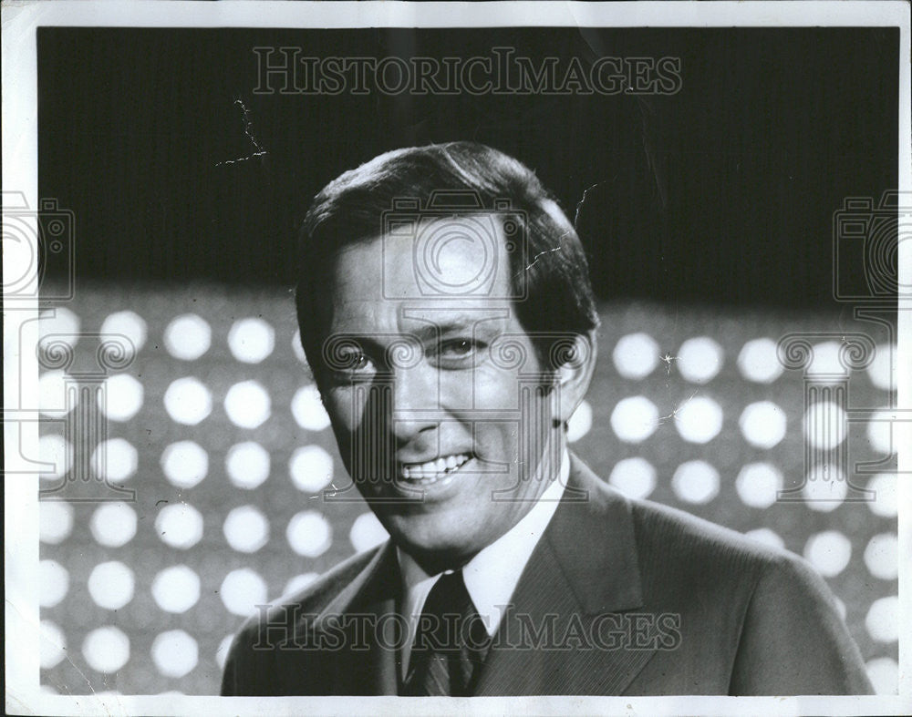 1974 Press Photo Andy Williams American Singer - Historic Images