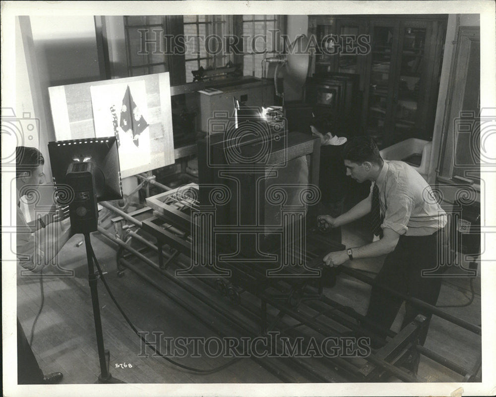 1937 Press Photo Textile High School Education Center Manhattan New York City - Historic Images