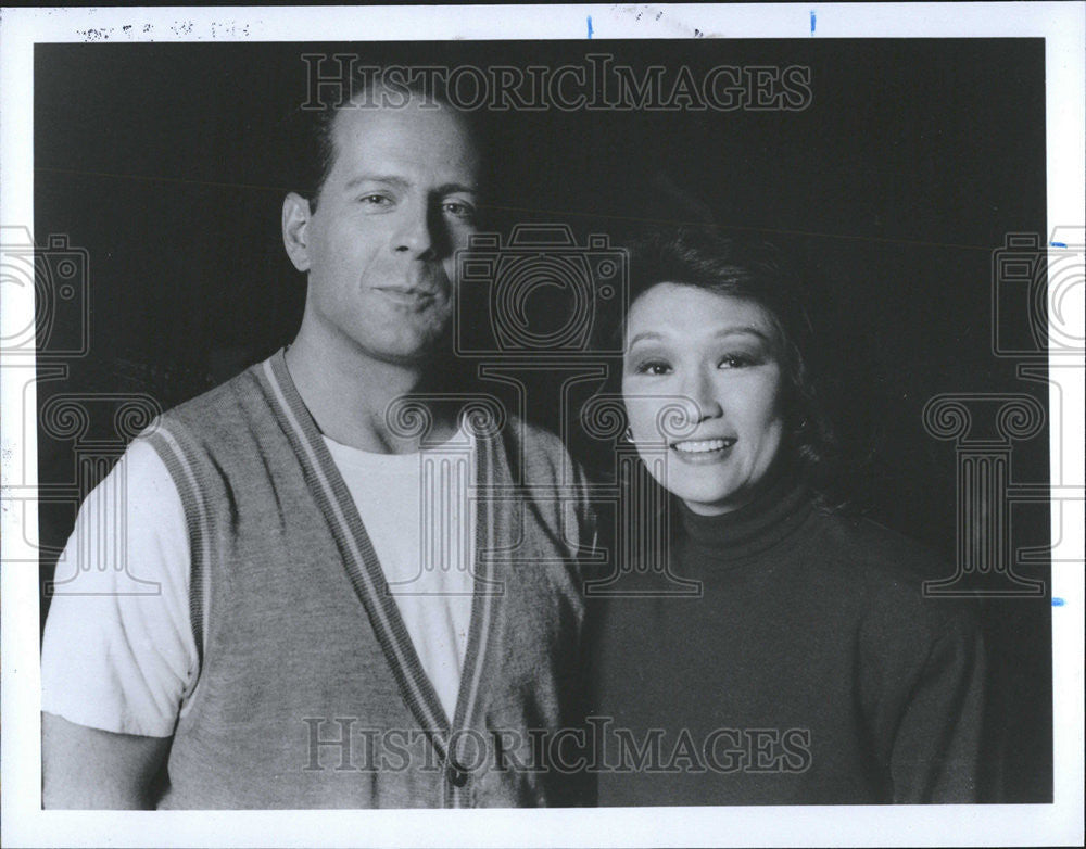 1983 Press Photo Connie Chung, Reporter &amp; Anchor - Historic Images