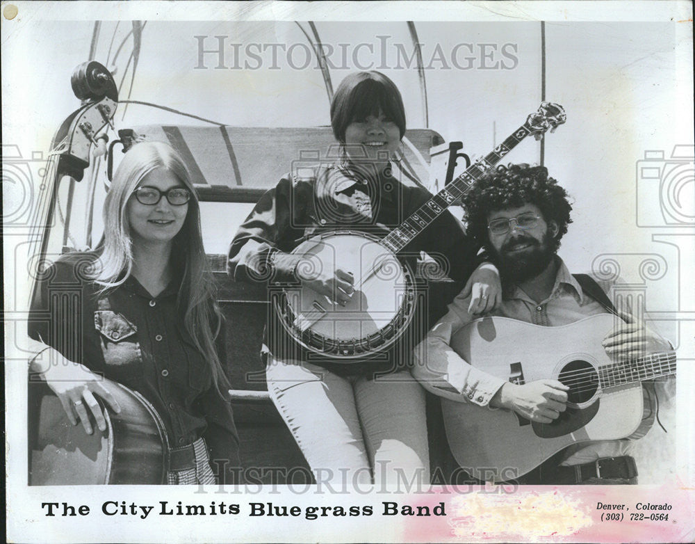 1976 Press Photo Music Group The City Limits Blue Grass Band - Historic Images