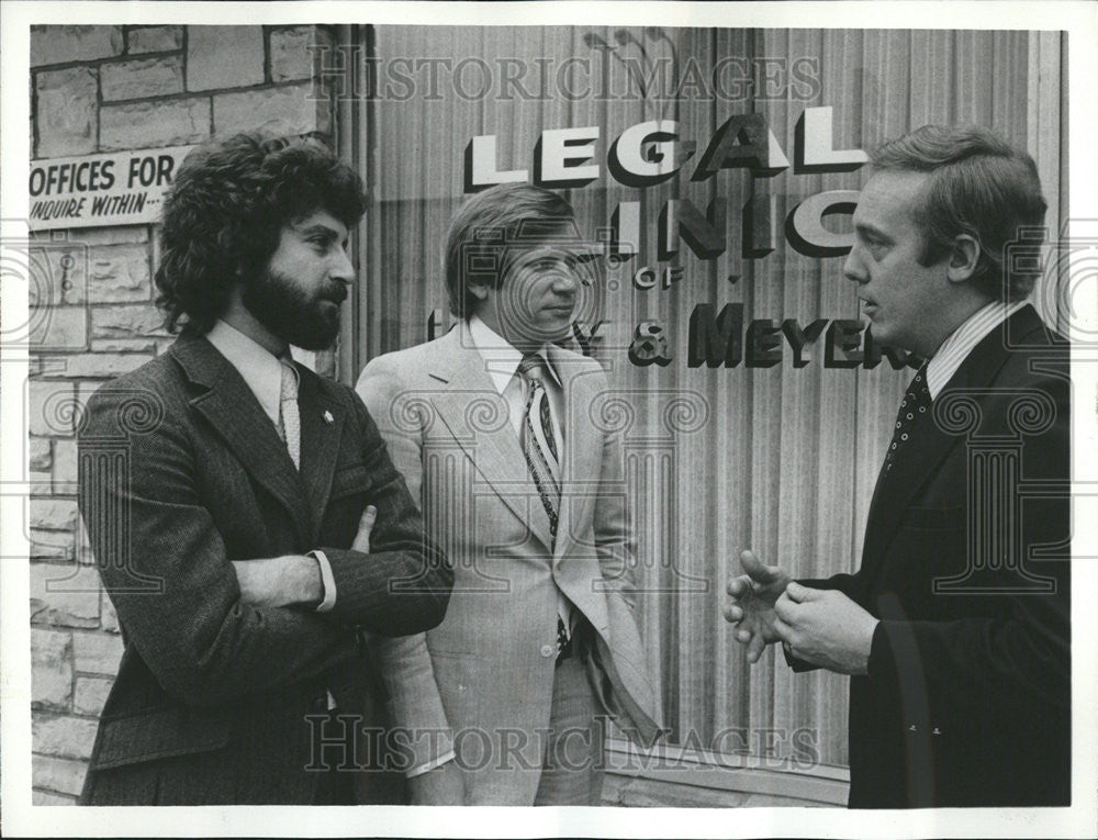 1975 Press Photo Guilty As Charged ABC Channel program American Attorneys Mich - Historic Images