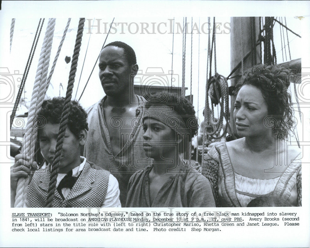 Avery Brooks Starring a True Story Based Film &quot;American Playhouse.&quot; - Historic Images