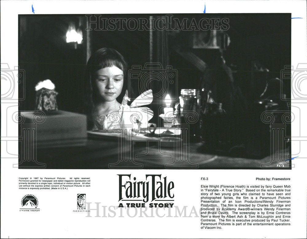 1997 Press Photo Florence Hoath Fairy Tale Actress - Historic Images