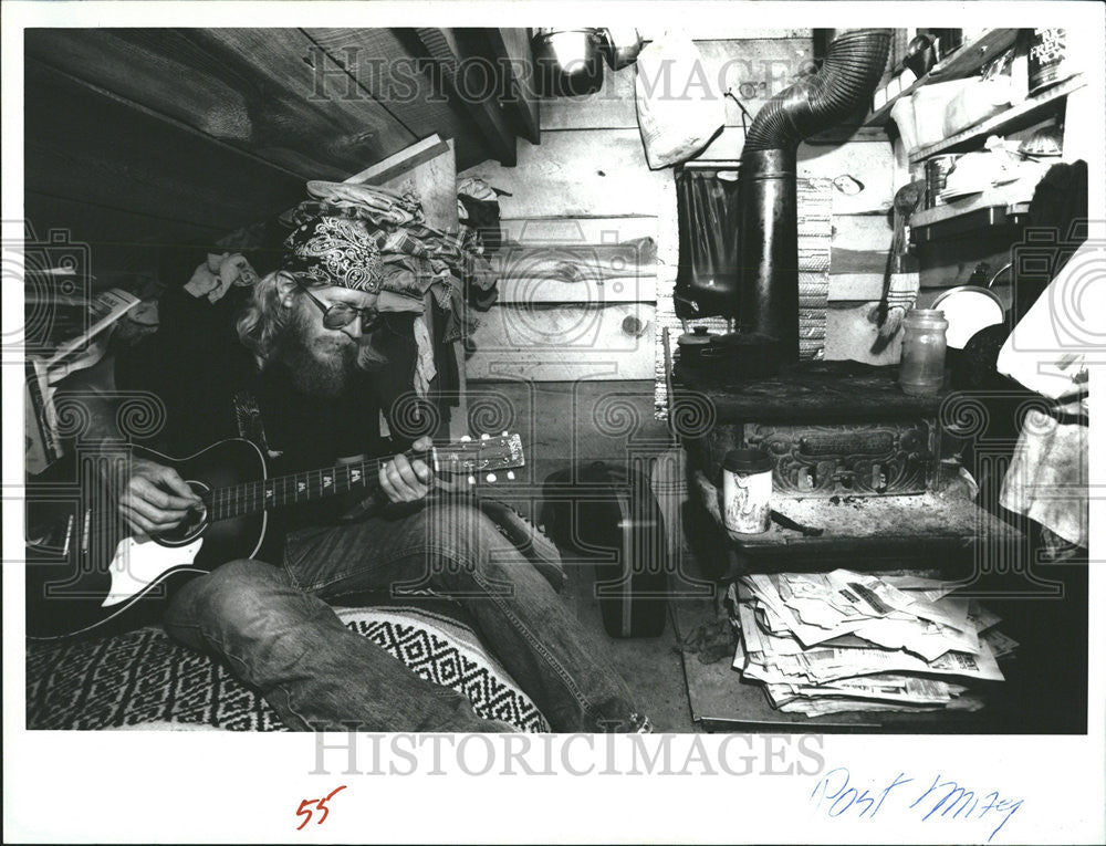 1992 Press Photo Tim Haugen Guitarist - Historic Images