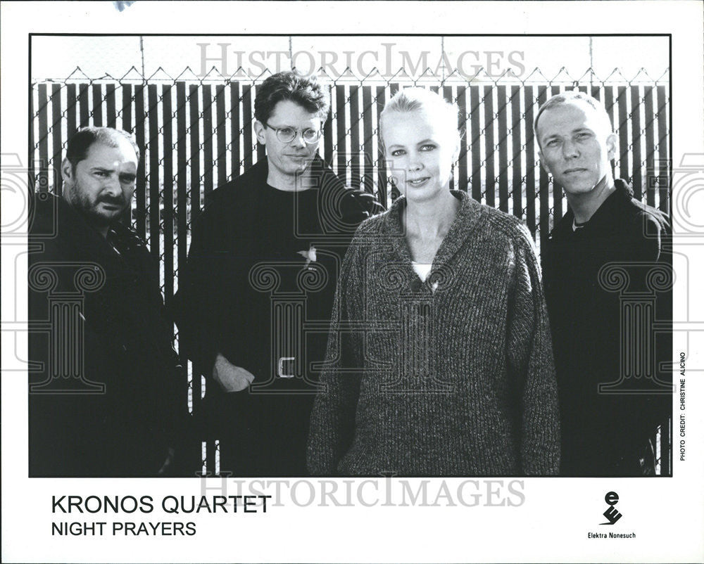 1994 Press Photo Kronos Quartet David Harrington Washington San Francisco violin - Historic Images