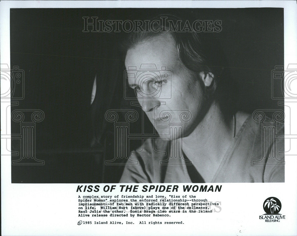 1986 Press Photo William Hurt Actor - Historic Images