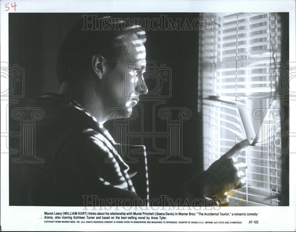 1988 Press Photo William Hurt American Film &amp; Television Actor - Historic Images