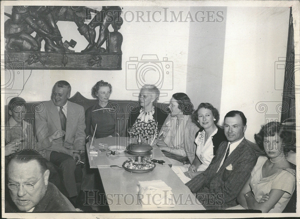 1951 Press Photo W.W. Grant And His Wife - Historic Images