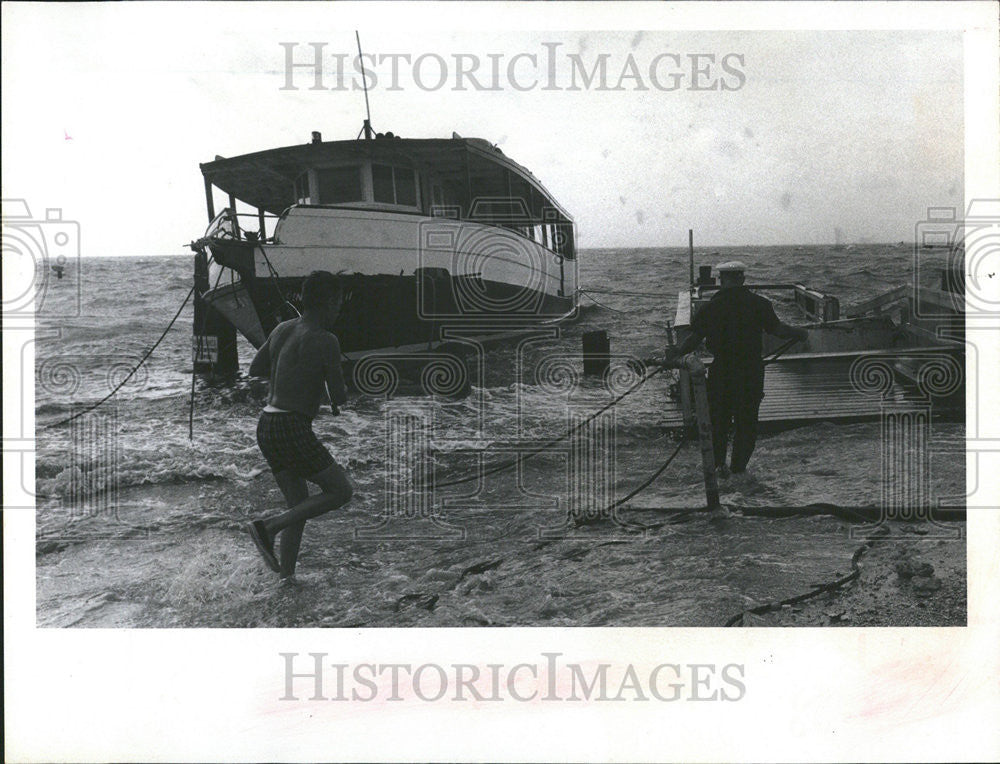 1972 Press Photo Miss Pinellas Boats Vodopija - Historic Images