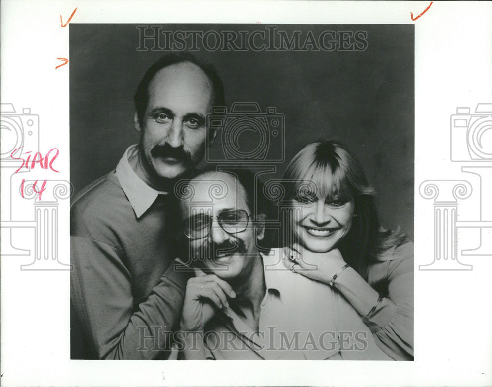 1993 Press Photo Peter, Paul and Mary American Folk Singing Trio - Historic Images