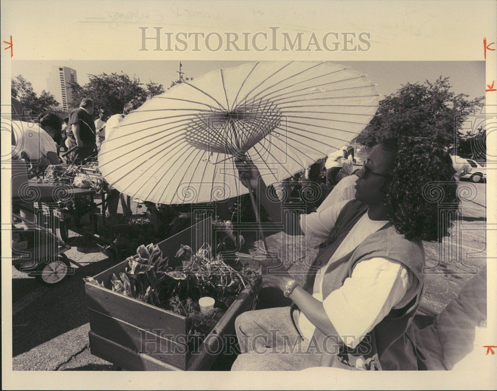 1994 Press Photo Detroit Newspapers Perennial Exchange - Historic Images