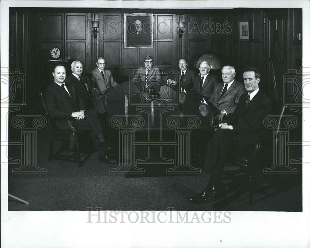 1978 Press Photo Evening Association Board Director - Historic Images