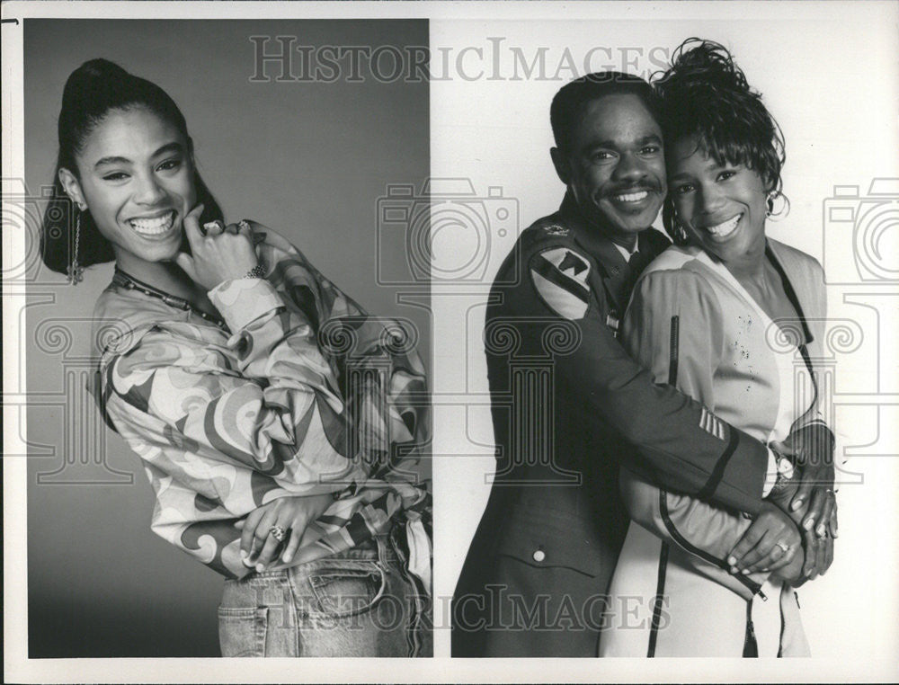 1991 Press Photo Television Programs Lena James Baltimore projects Col Taylor - Historic Images