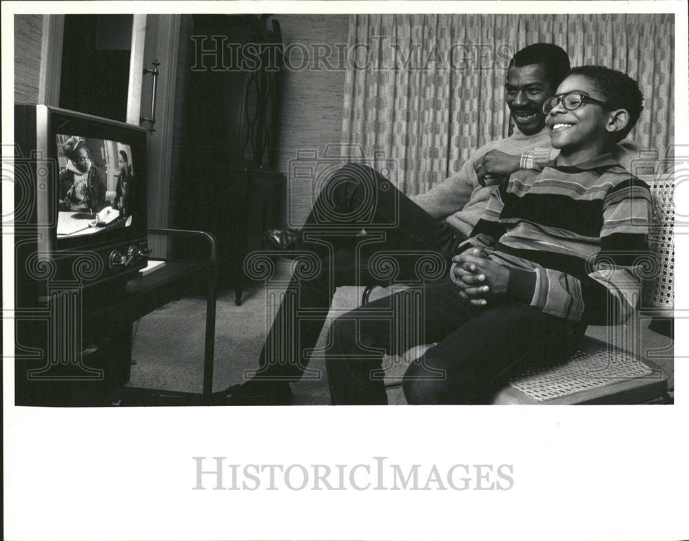 1987 Press Photo Cosby Show Nathan Williams TV Program - Historic Images