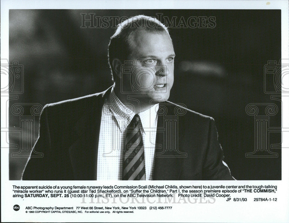 1993 Press Photo &quot;he Commish TV Program - Historic Images