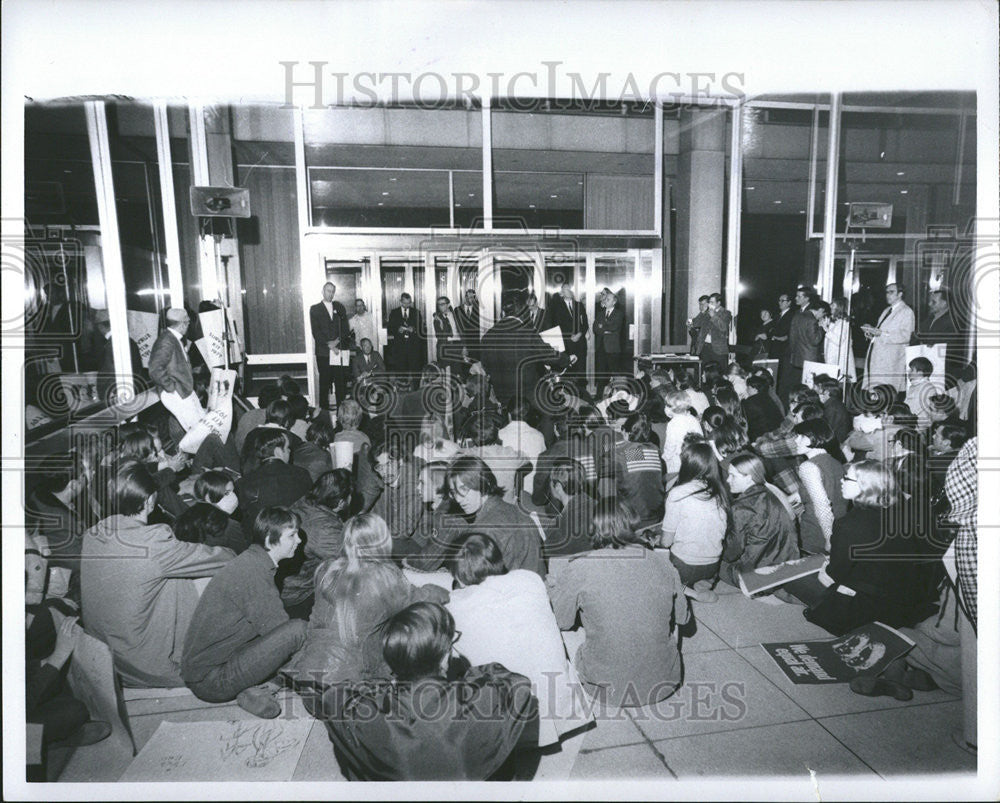 1970 Press Photo Earth Day Michigan - Historic Images