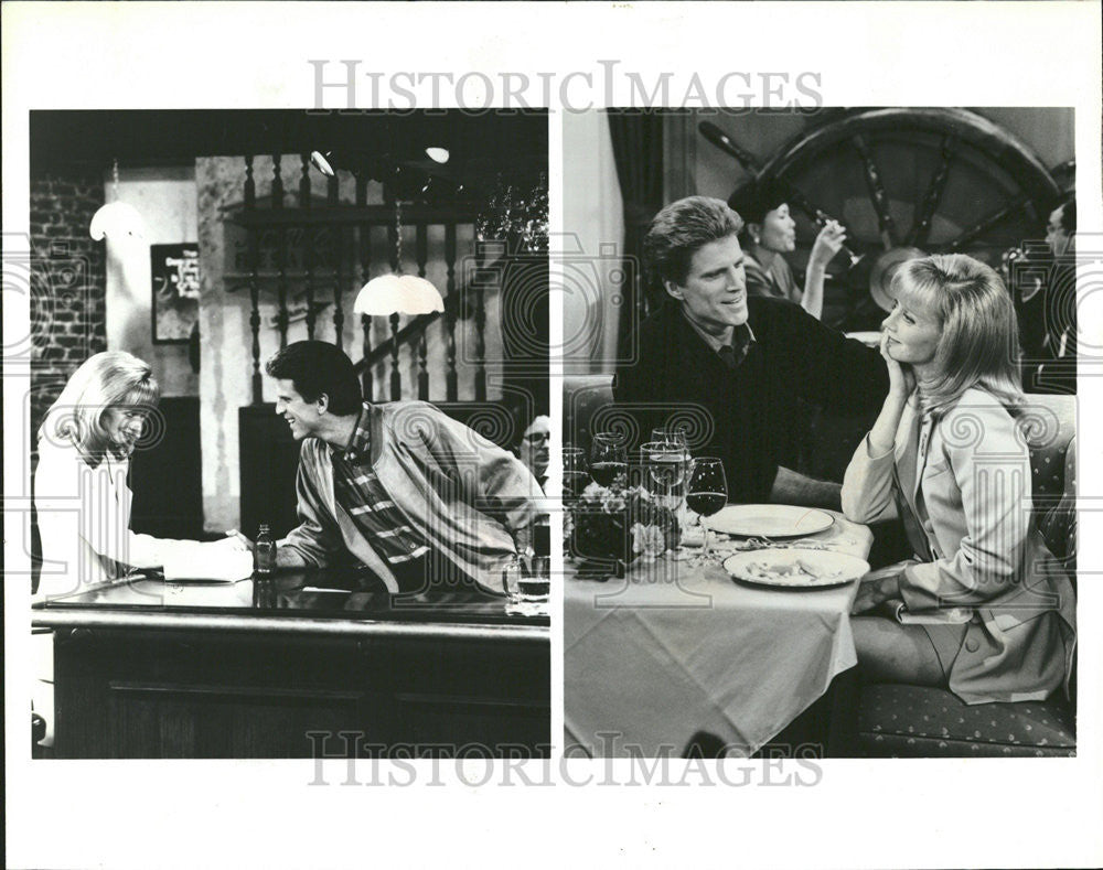 1993 Press Photo Shelley Long Ted Danson acts Cheers Once Road Diane Chambers - Historic Images