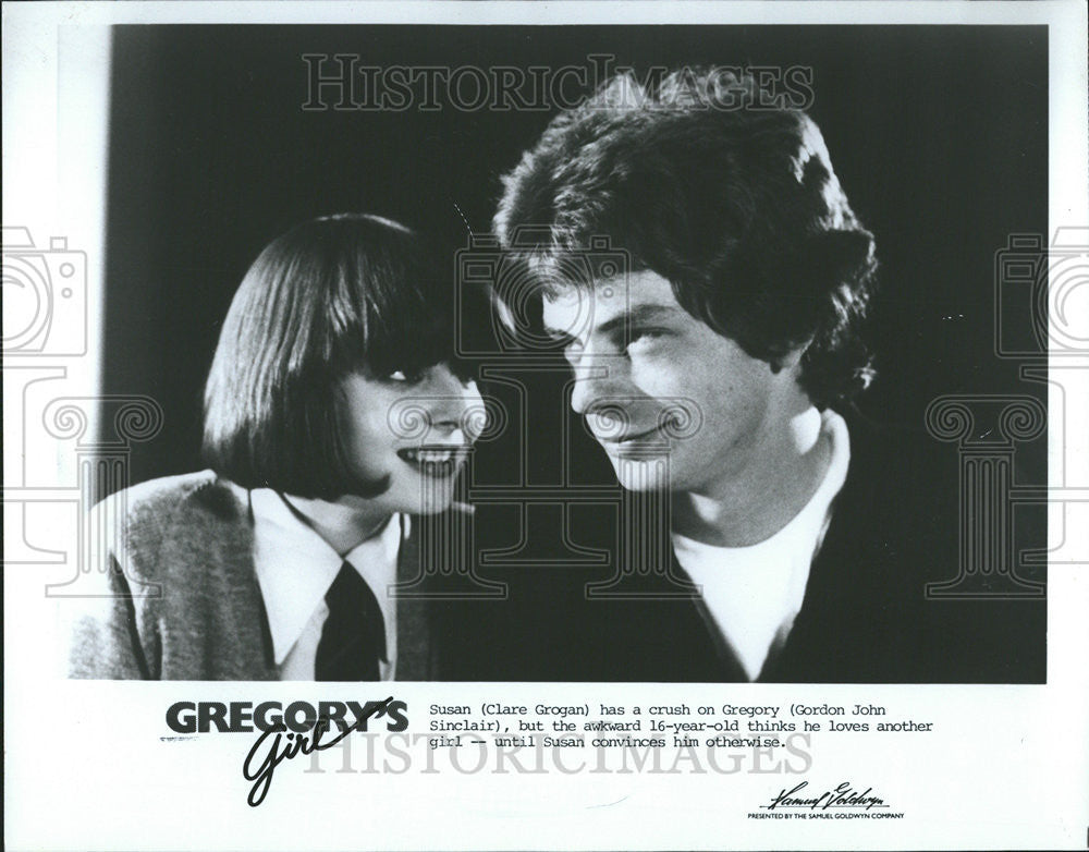 1987 Press Photo Gregory&#39;s Girl Gordon John Sinclair Actor - Historic Images