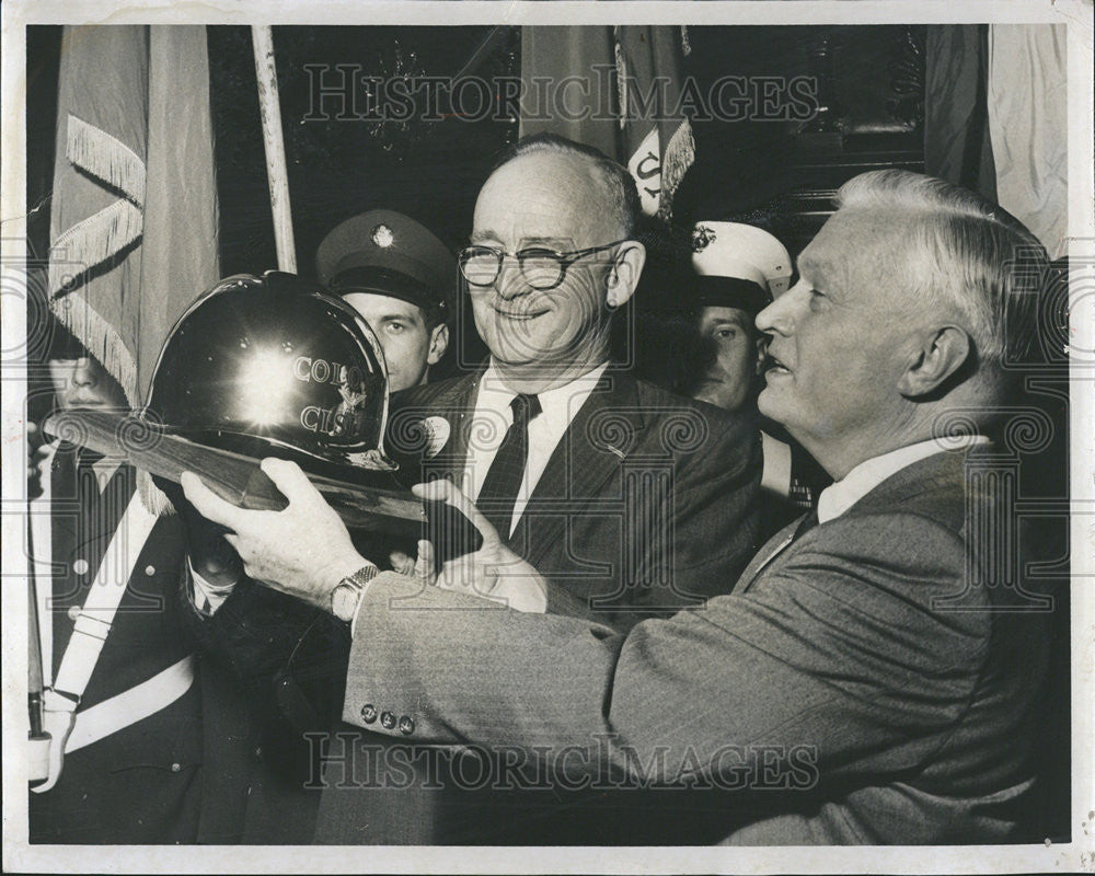 1960 Press Photo Walker L Cisler Det Edison Co President - Historic Images