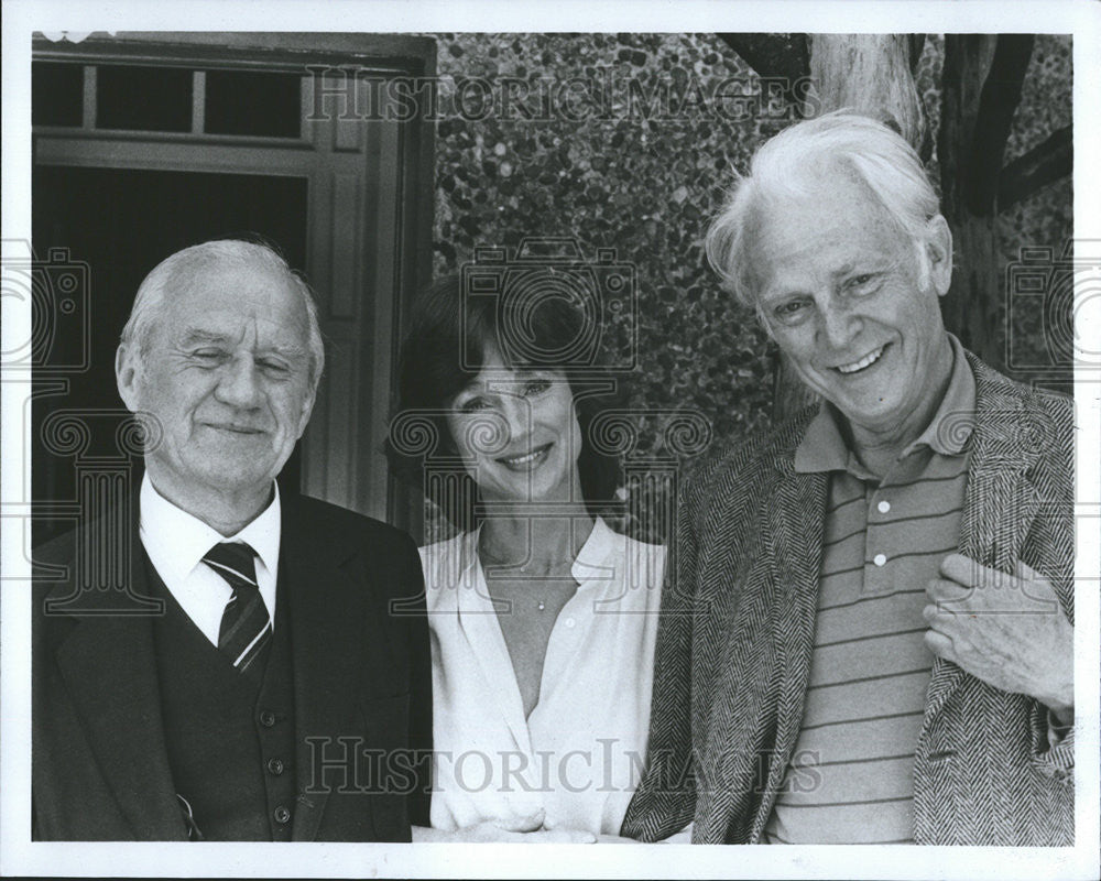 1984 Press Photo Daniel O&#39;Herlihy Oscar nominee Irish film star Hungry Hill - Historic Images