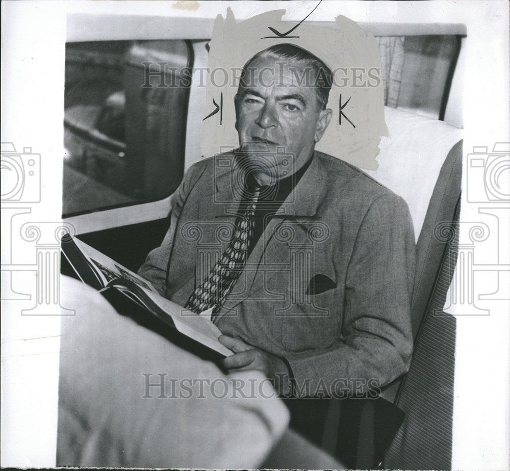 1954 Press Photo William Dwyer Mayor New York City Hold Office Mayo Ireland - Historic Images