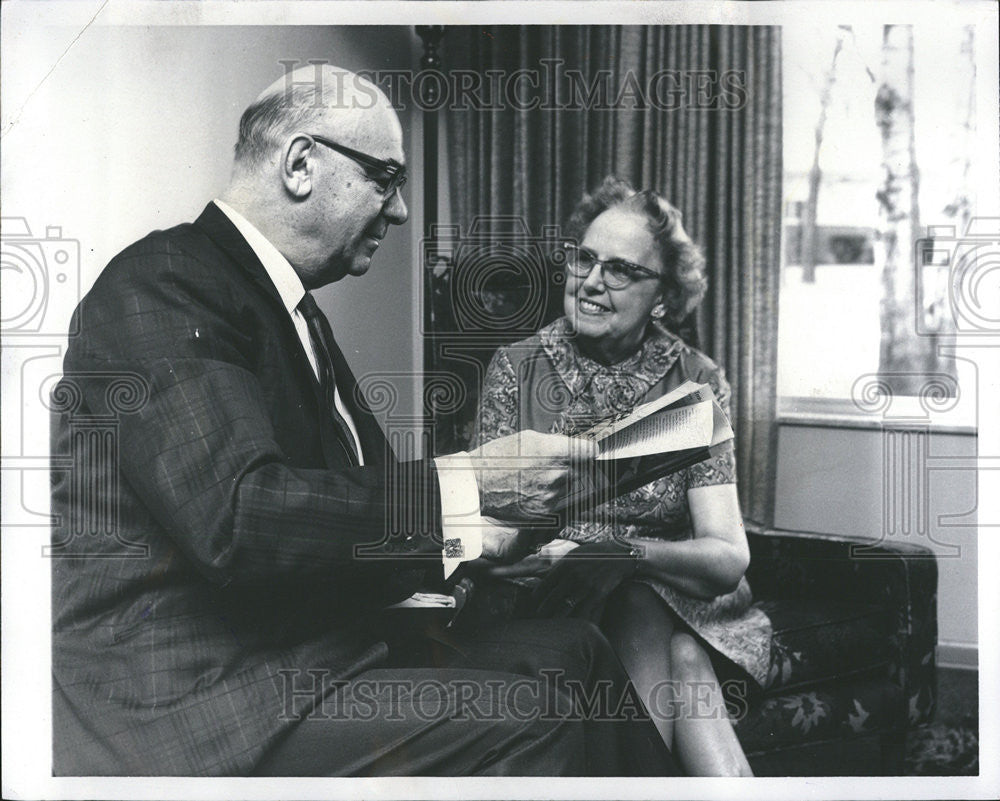 1969 Press Photo Lutheran Reverend Oswald Riess - Historic Images