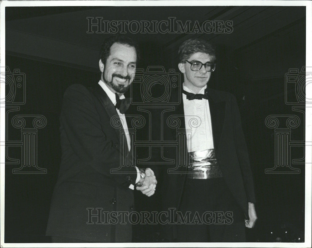 1981 Press Photo Steven Slowik Fashion Designer - Historic Images