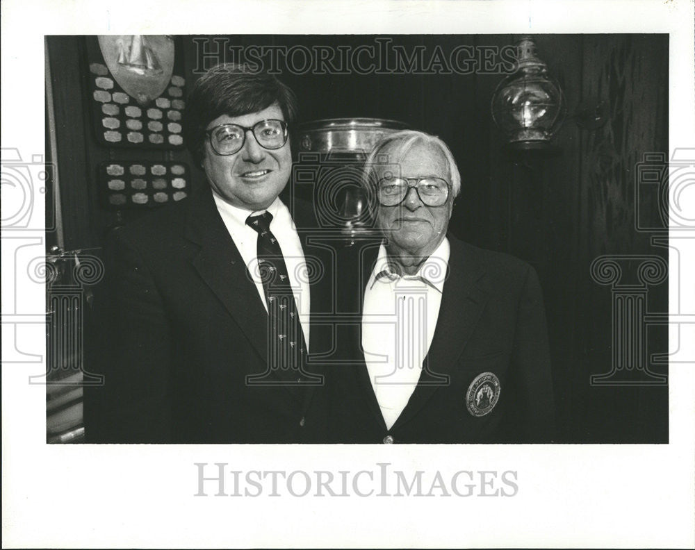 1991 Press Photo Jim Dundas Chairman of Port Huron - Historic Images