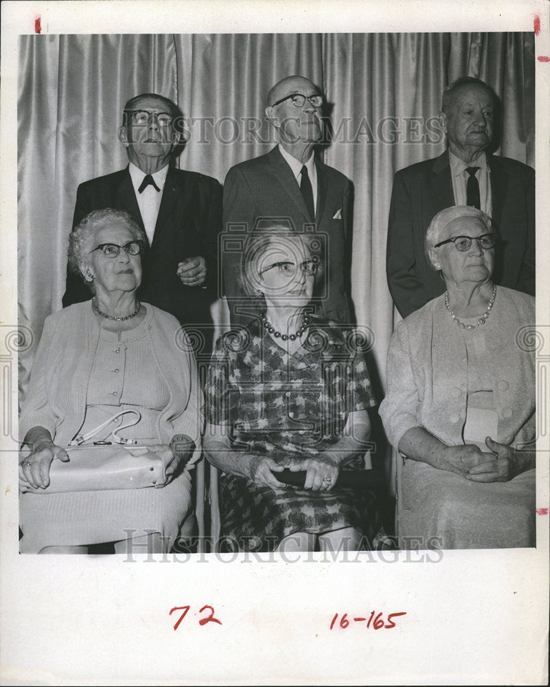 1967 Press Photo Golden wedding Anniversary Club - Historic Images