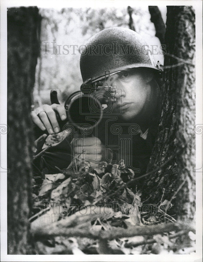 1966 Press Photo Members Minuteman Ultra Right Para-military Group - Historic Images