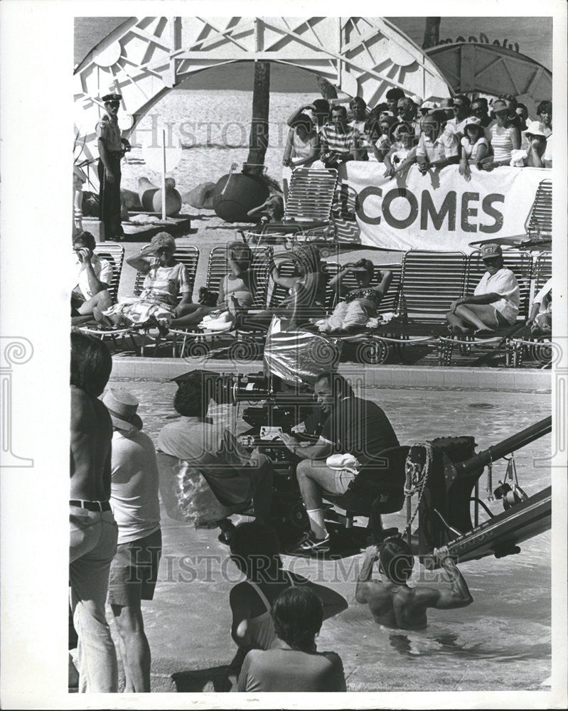 1979 Press Photo Movie Filming Health St. Petersburg Florida - Historic Images